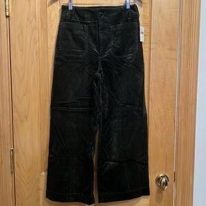 Anthropologie Maeve The Collette Cropped wide leg